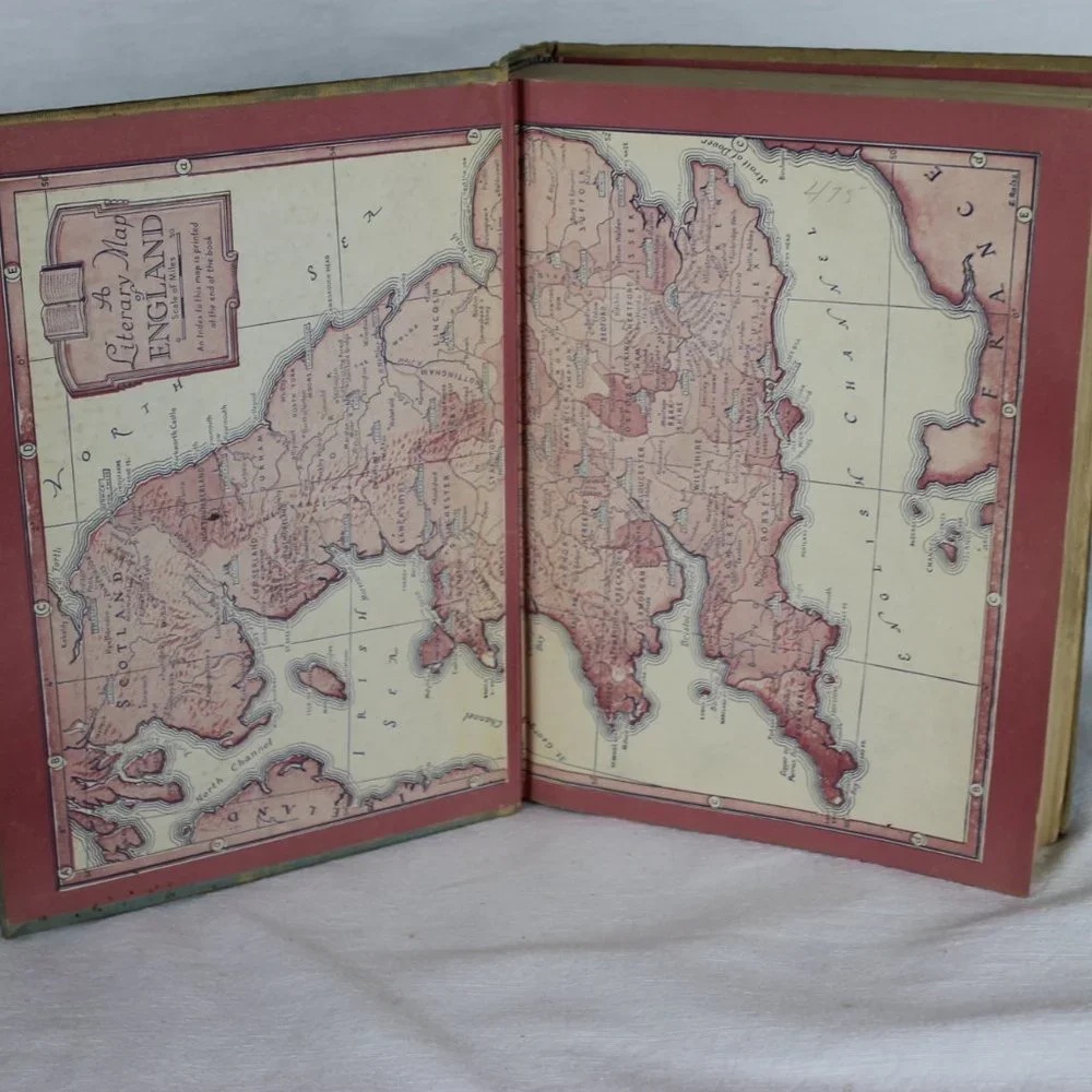 British Poetry and Prose Third Edition Volume II - Hardcover- Vintage 1950- Good